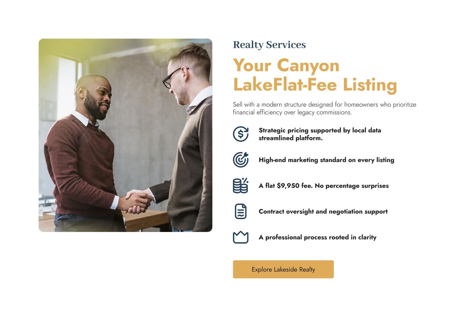 Realty services section